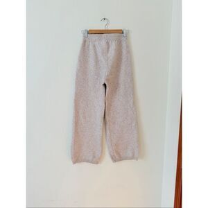 happily grey Girl knit wide leg pants size 13-14